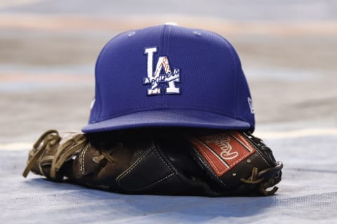 Los Angeles Dodgers hat (Photo by Michael Reaves/Getty Images)