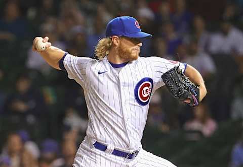 Cubs RHP Craig Kimbrel (Photo by Jonathan Daniel/Getty Images)