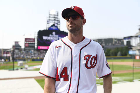 Max Scherzer #31 of the Washington Nationals (Photo by Dustin Bradford/Getty Images)