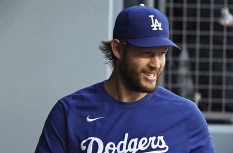 LOS ANGELES, CALIFORNIA - JULY 10: Clayton Kershaw #22 of the Los Angeles Dodgers (Photo by Michael Owens/Getty Images)