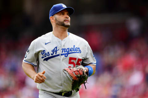 Albert Pujols #55 of the Los Angeles Dodgers (Photo by Emilee Chinn/Getty Images)