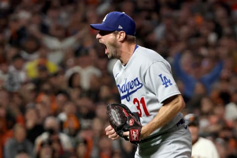 Max Scherzer of the Los Angeles Dodgers(Photo by Harry How/Getty Images)