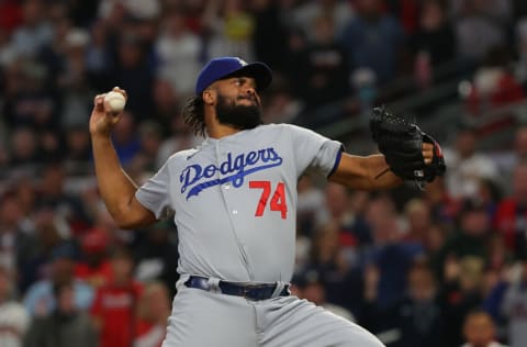 ATLANTA, GEORGIA - OCTOBER 23: Kenley Jansen #74 of the Los Angeles Dodgers (Photo by Kevin C. Cox/Getty Images)