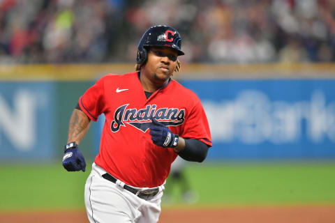 Jose Ramirez #11 of the Cleveland Indians (Photo by Jason Miller/Getty Images)