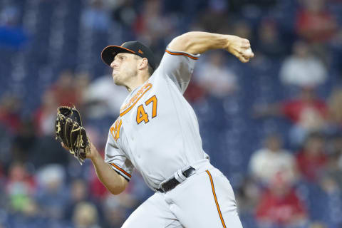 John Means #47 of the Baltimore Orioles (Photo by Mitchell Leff/Getty Images)