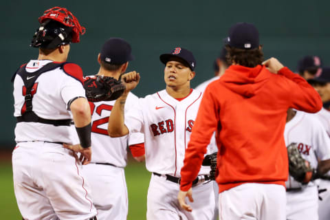 Yairo Munoz #60 of the Boston Red Sox (Photo by Maddie Meyer/Getty Images)