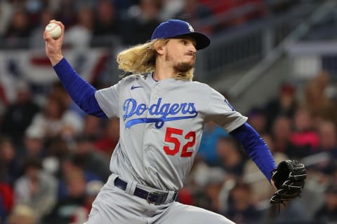 Phil Bickford #52 of the Los Angeles Dodgers (Photo by Kevin C. Cox/Getty Images)