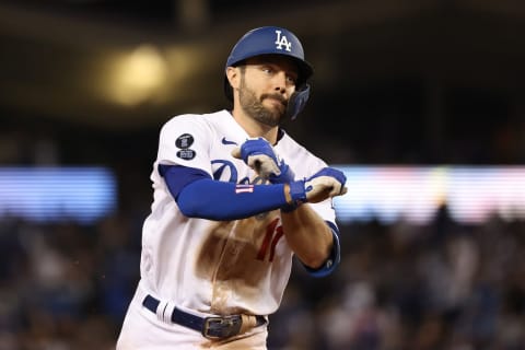 AJ Pollock #11 of the Los Angeles Dodgers (Photo by Harry How/Getty Images)