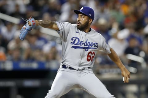 Darien Nunez #62 of the Los Angeles Dodgers (Photo by Jim McIsaac/Getty Images)