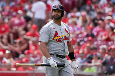 Albert Pujols #5 of the St. Louis Cardinals (Photo by Dylan Buell/Getty Images)