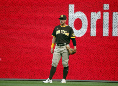 Matt Beaty #27 of the San Diego Padres (Photo by Justin K. Aller/Getty Images)