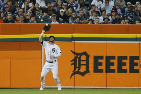 Tigers OF Robbie Grossman (Photo by Duane Burleson/Getty Images)