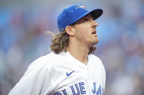 Kevin Gausman #34 of the Toronto Blue Jays (Photo by Mark Blinch/Getty Images)