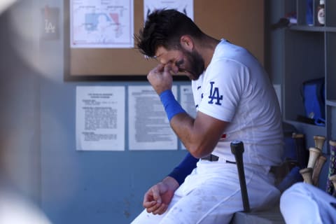 Joey Gallo #12 of the Los Angeles Dodgers (Photo by Katelyn Mulcahy/Getty Images)