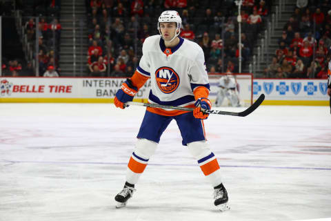 Adam Pelech #3 of the New York Islanders (Photo by Gregory Shamus/Getty Images)