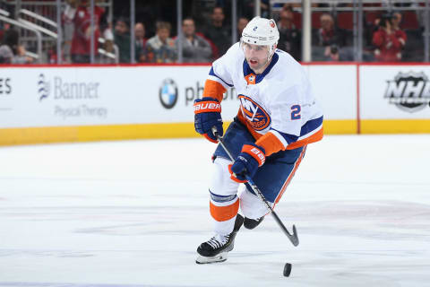 Nick Leddy #2 of the New York Islanders (Photo by Christian Petersen/Getty Images)