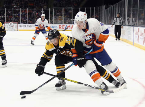 Jean-Gabriel Pageau #44 of the New York Islanders (Photo by Bruce Bennett/Getty Images)