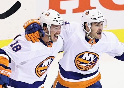 Anthony Beauvillier #18 of the New York Islanders (Photo by Elsa/Getty Images)