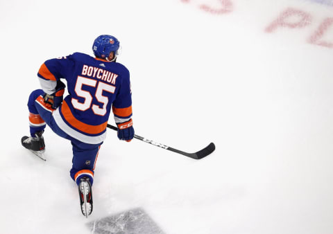 Johnny Boychuk #55 of the New York Islanders (Photo by Bruce Bennett/Getty Images)