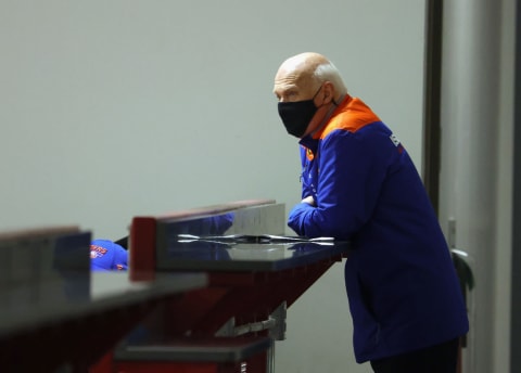 General Manager Lou Lamoriello of the New York Islanders. (Photo by Bruce Bennett/Getty Images)