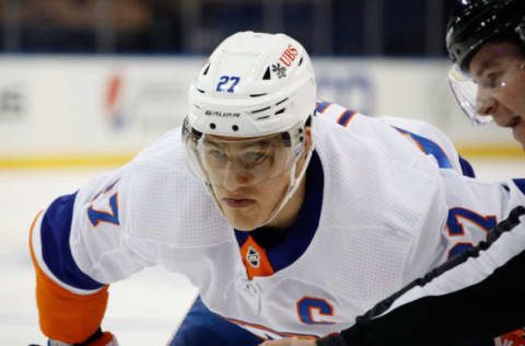 Anders Lee #27 of the New York Islanders (Photo by Bruce Bennett/Getty Images)