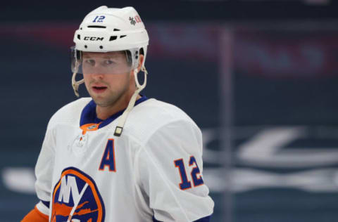 Josh Bailey #12 of the New York Islanders. (Photo by Patrick Smith/Getty Images)