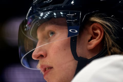 Patrick Laine #29 of the Columbus Blue Jackets (Photo by Kirk Irwin/Getty Images)