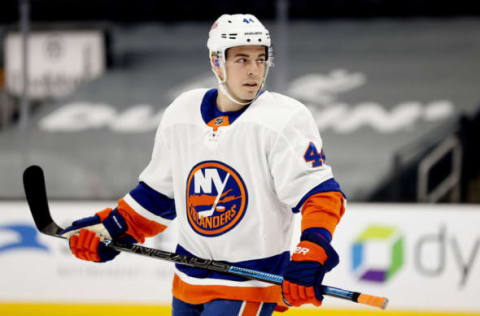 Jean-Gabriel Pageau #44 of the New York Islanders. (Photo by Maddie Meyer/Getty Images)