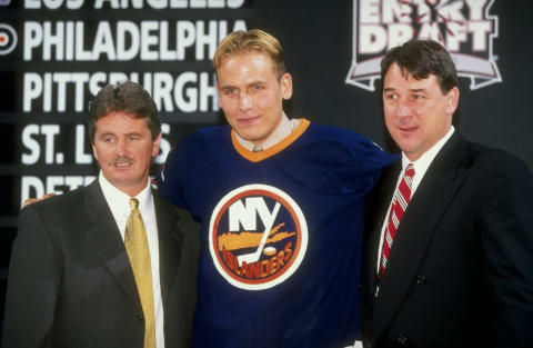 27 Jun 1998:Michael Rupp of the New York Islanders (Mandatory Credit: Rick Stewart /Allsport)