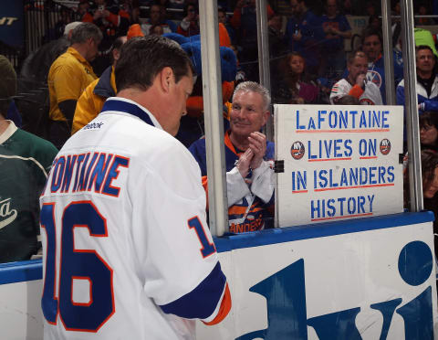 Hall of Fame member Pat Lafontaine (Photo by Bruce Bennett/Getty Images)