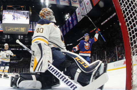 Anders Lee #27 of the New York Islanders (Photo by Bruce Bennett/Getty Images)