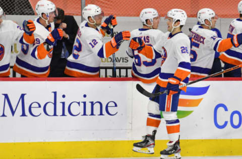 New York Islanders right wing Oliver Wahlstrom (26). Mandatory Credit: Eric Hartline-USA TODAY Sports