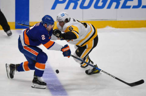 New York Islanders defenseman Nick Leddy (2) Mandatory Credit: Dennis Schneidler-USA TODAY Sports