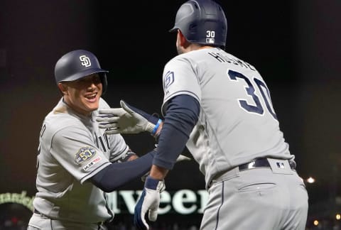 Manny Machado #13 of the San Diego Padres. (Photo by Thearon W. Henderson/Getty Images)