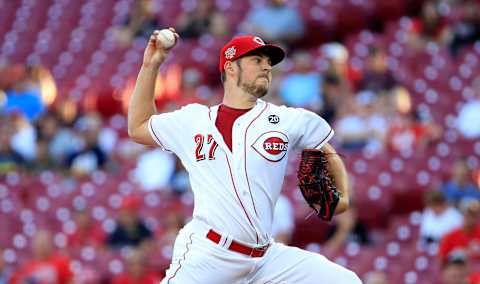 Trevor Bauer #27 of the Cincinnati Reds. (Photo by Andy Lyons/Getty Images)