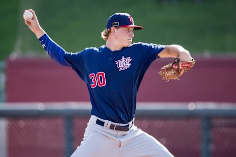 MINNEAPOLIS, MN- AUGUST 23: Cole Wilcox #30 of the USA Baseball. (Photo by Brace Hemmelgarn/Getty Images)