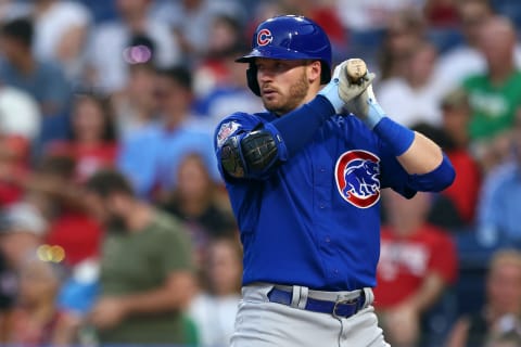 PHILADELPHIA, PA – JULY 22: Ian Happ #8 of the Chicago Cubs in action against the Philadelphia Phillies during a game at Citizens Bank Park on July 22, 2022 in Philadelphia, Pennsylvania. (Photo by Rich Schultz/Getty Images)