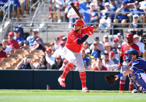 Jose Rojas, Los Angeles Angels (Photo by Norm Hall/Getty Images)