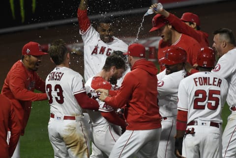 Jared Walsh, Los Angeles Angels (Photo by Kevork Djansezian/Getty Images)