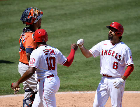 Justin Upton, Anthony Rendon, Los Angeles Angels (Photo by Harry How/Getty Images)