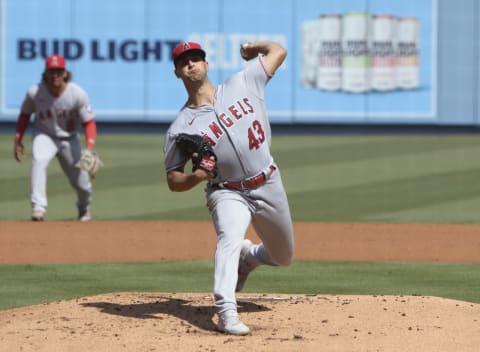 Patrick Sandoval, Los Angeles Angels (Photo by John McCoy/Getty Images)