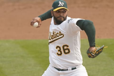 Yusmeiro Petit (Photo by Thearon W. Henderson/Getty Images)