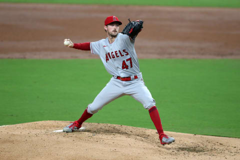 Griffin Canning, Los Angeles Angels (Photo by Rob Leiter/MLB Photos via Getty Images)