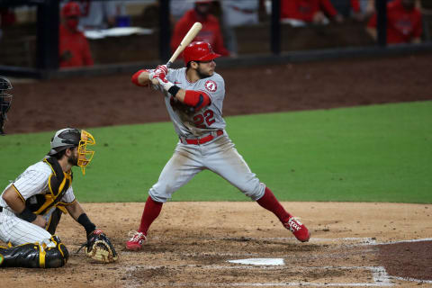 David Fletcher, Los Angeles Angels (Photo by Rob Leiter/MLB Photos via Getty Images)