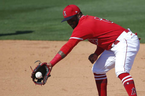 Luis Rengifo, Los Angeles Angels (Photo by Ralph Freso/Getty Images)