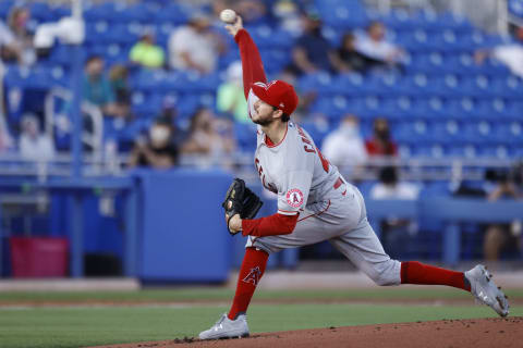 Griffin Canning, Los Angeles Angels (Photo by Douglas P. DeFelice/Getty Images)