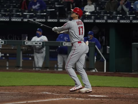 Shohei Ohtani, Los Angeles Angels (Photo by Ed Zurga/Getty Images)