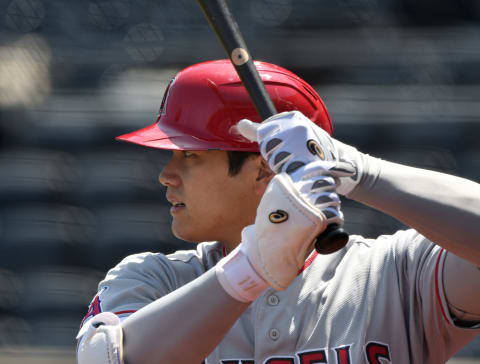 Shohei Ohtani, Los Angeles Angels (Photo by Ed Zurga/Getty Images)