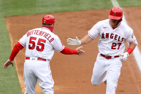 Mike Trout, Los Angeles Angels (Photo by Sean M. Haffey/Getty Images)