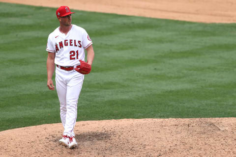 Mike Mayers, Los Angeles Angels (Photo by Sean M. Haffey/Getty Images)